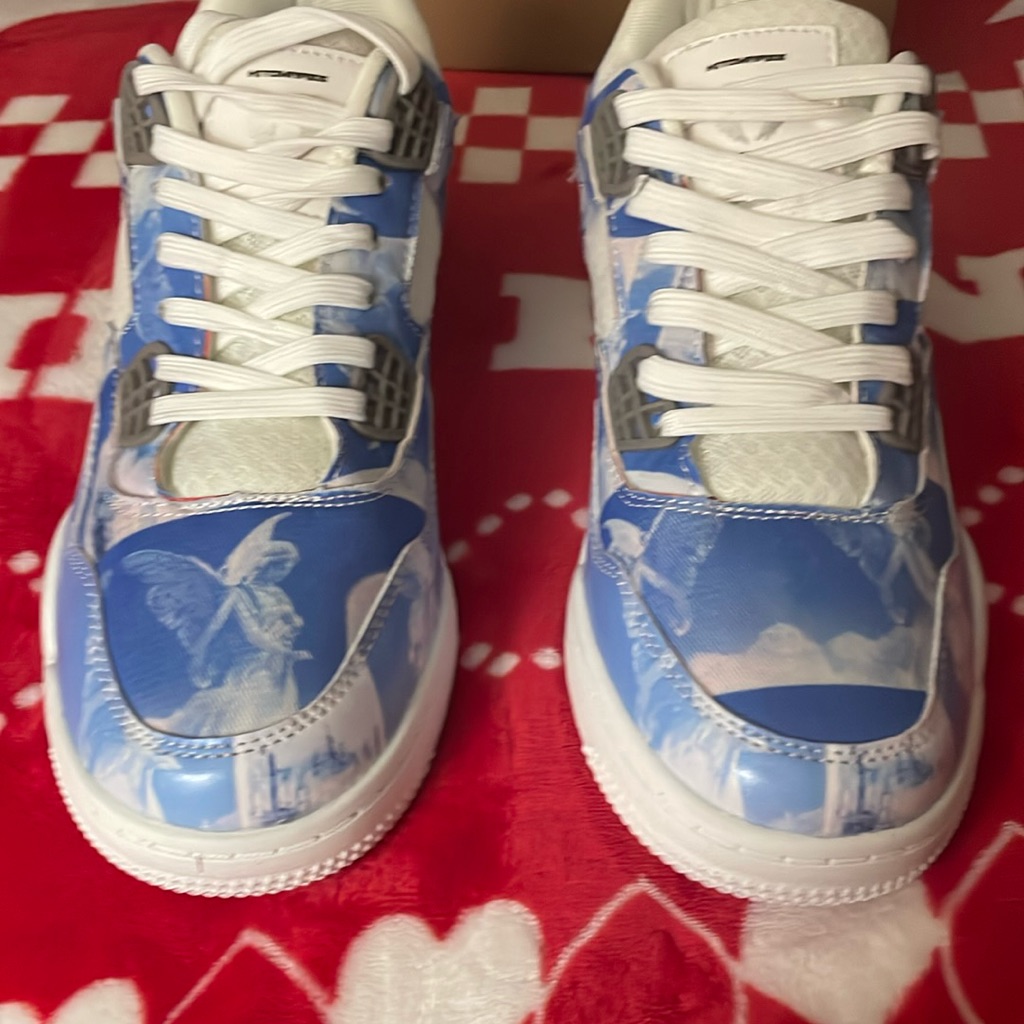 Blue Flowers Size841 Brand New
